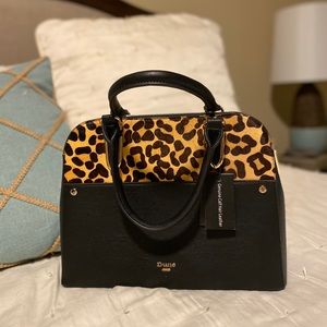 SALE! Dune London Calf Hair leather handbag.